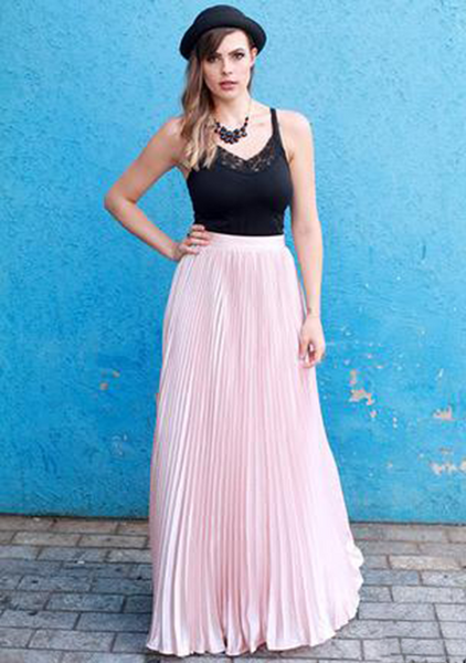 The Infinity Pleated Skirt – Slim Wallet Company