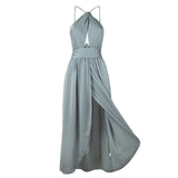 Ruffled Steel Dress - Slim Wallet Company